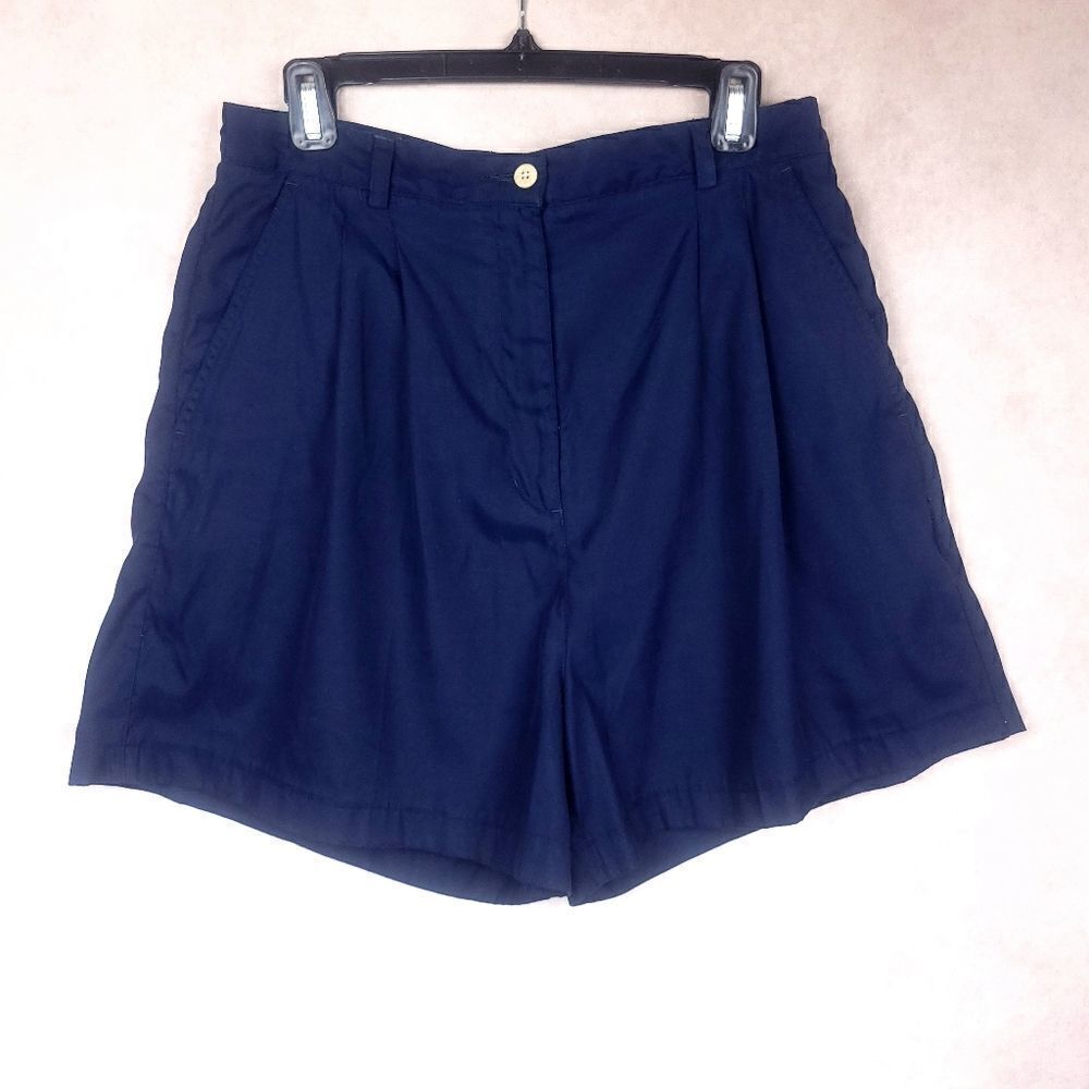 Vintage Reebok Golf Highwaist Navy Blue Shorts Size 16